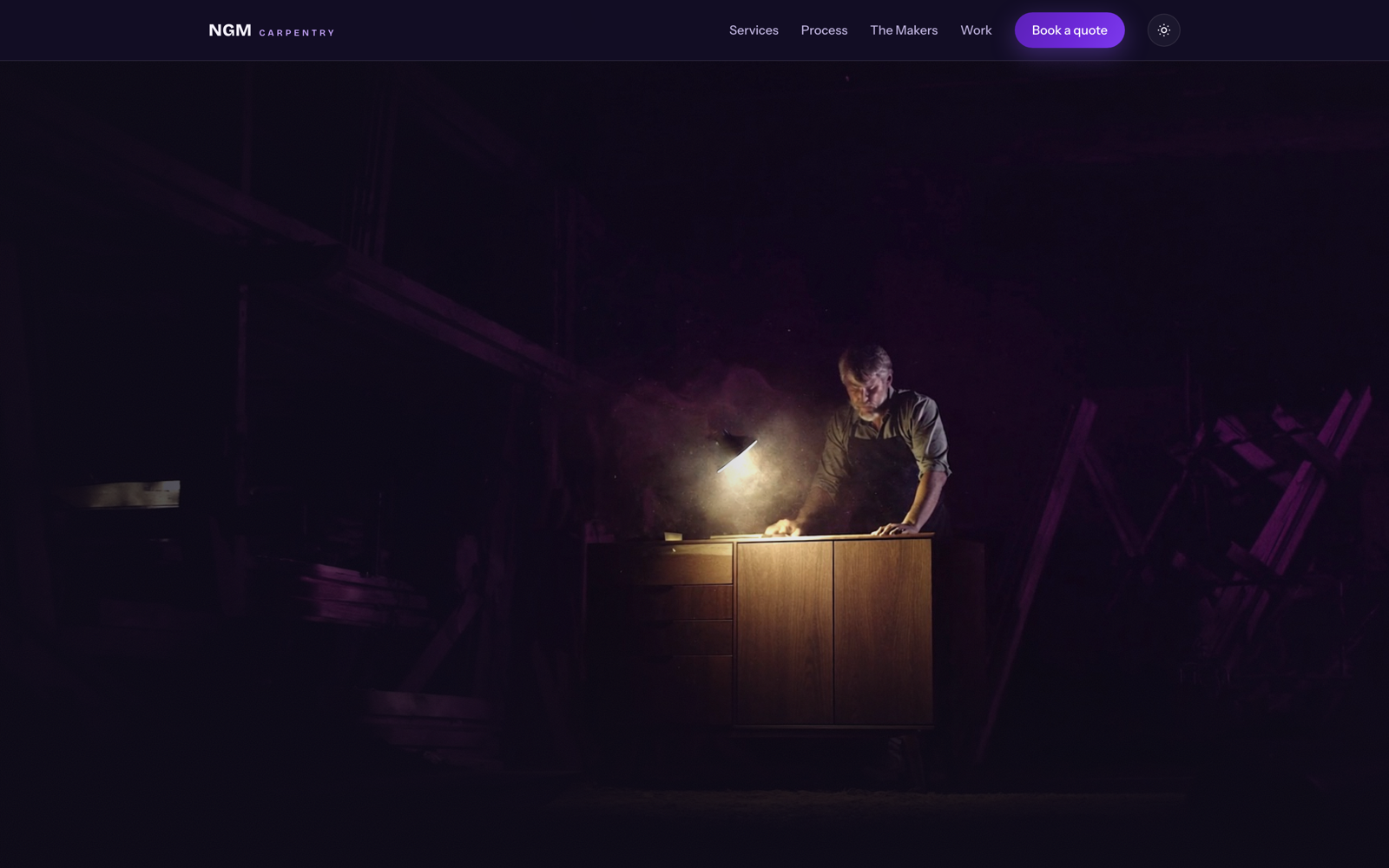 NGM Carpentry homepage